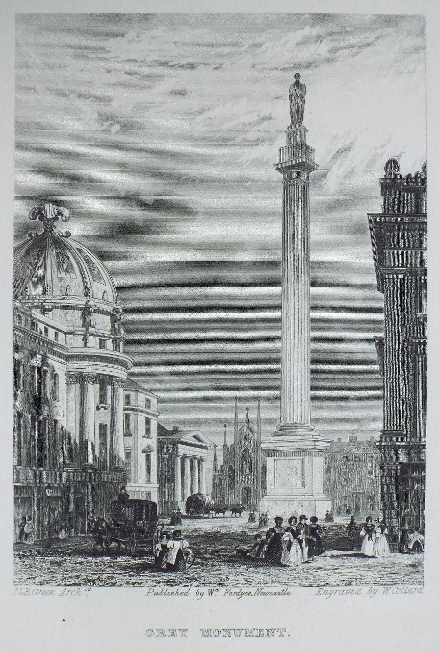 Print - Grey Monument. - Collard